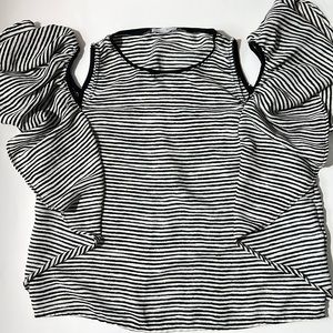 Zara Cold Shoulder Top